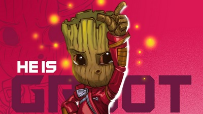 Танцпол Baby Groot