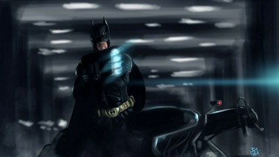 Бэтмен выстрелил, стреляя