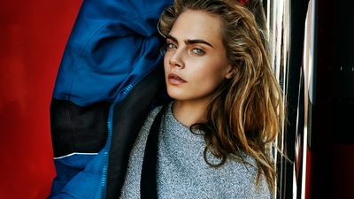 Кара Делевинь Vogue UK 2017