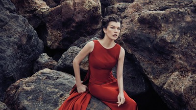 Милла Йовович Harpers Bazaar Испания