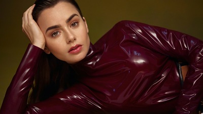 Лили Коллинз Vogue Arabia 5k