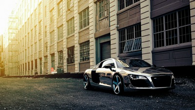 Хромированная обертка Audi R8