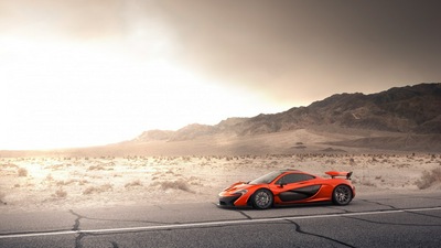 Mclaren P1 Вид сбоку