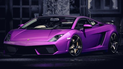 Lamborghini Gallardo Фиолетовый