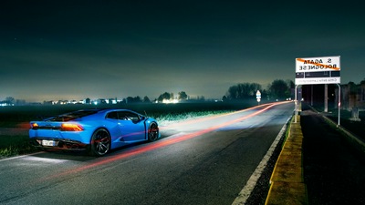 Легкие трассы Lamborghini