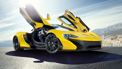 Желтый Mclaren P1