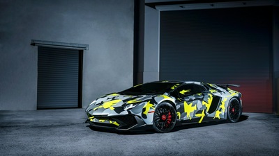 Модифицированный Lamborghini Aventador