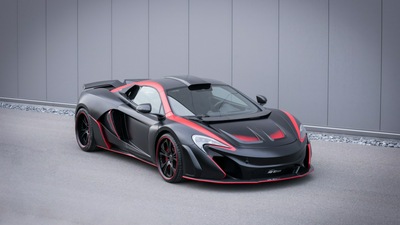 Mclaren 650S Новейший красный