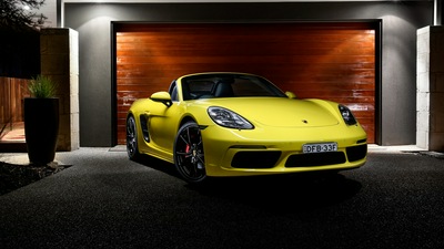 Porsche 718 Boxster 4k