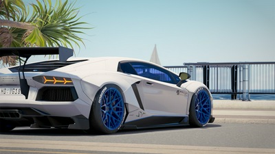 Предыдущий дизайн Lamborghini