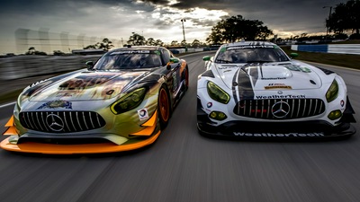 2017 Себринг Imsa Mercedes Amg Gt3 5K