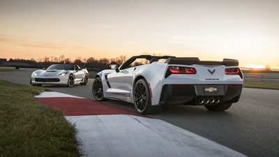 Модели Chevrolet Corvette Carbon 65 выпуска 2018 года выпуска