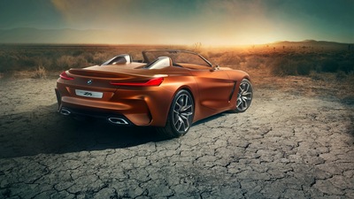 Bmw Concept Z4 4k 2017 сзади