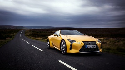 2017 Lexus LC 500 4k