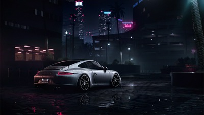 Потребность Porsche 911 Carrera в скорости