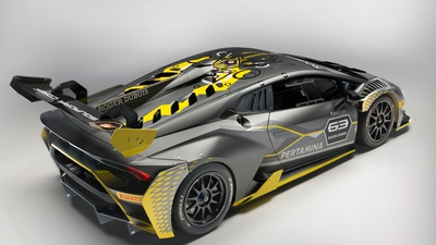 Lamborghini Huracan Super Trofeo EVO 2018 сзади