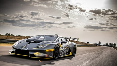 Lamborghini Huracan Super Trofeo EVO 2018 спереди