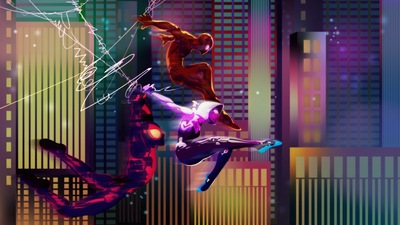 Иллюстрация Spiderverse 2019