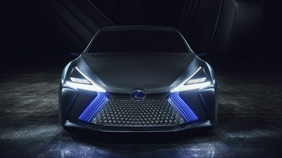 Концепт Lexus LS 2017 Спереди