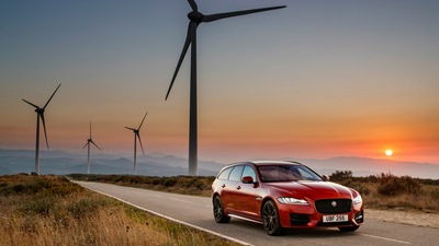 Jaguar XF R Sport Sportbrake 2017 4k