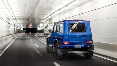 2017 Mercedes Benz G 550 Сзади