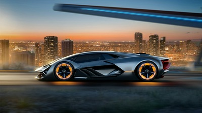 Концепт-кар Lamborghini Terzo Millennio 2017