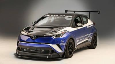 Тюнингованный концепт Toyota CHR R 2017