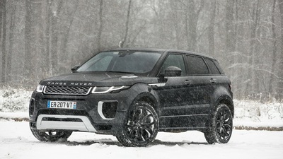 Автобиография Range Rover Evoque Si4 в снегу