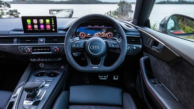 Интерьер купе Audi Rs5 4k