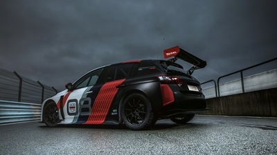 Peugeot 308 TCR 2018 сзади