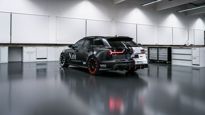 Audi ABT RS 2018 сзади