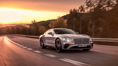 Bentley Continental GT 2018 4k