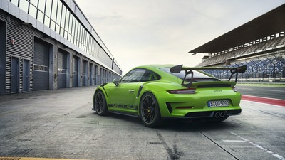 Porsche 911 GT3 RS 2018 сзади