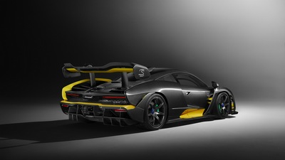 McLaren MSO Senna Carbon Theme 2018 сзади