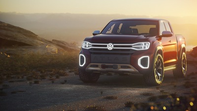 Концепт пикапа Volkswagen Atlas Tanoak 2018