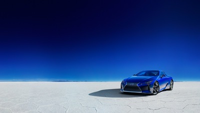 Lexus LC 500h Структурно-синий 2018