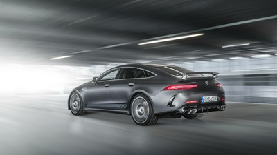 Mercedes AMG GT 63 S 4MATIC 4 дверное купе Издание 1 сзади