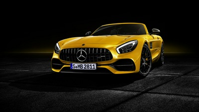 Mercedes AMG GT S Roadster 2018 спереди