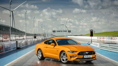 Ford Mustang GT Fastback 2018 4k