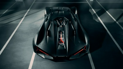 Lamborghini Terzo Millennio 2019 Сзади