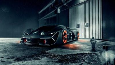 Lamborghini Terzo Millennio 2019 4k