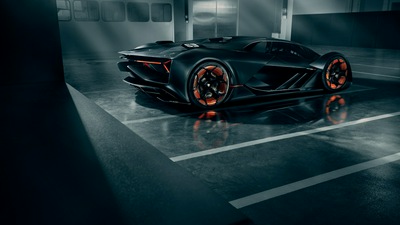 Lamborghini Terzo Millennio 2019 Вид сзади