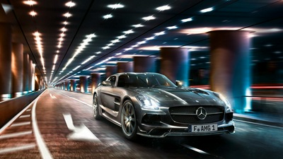 Mercedes SLS CGI