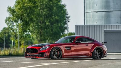 Предыдущий дизайн Mercedes AMG GT S PD700GTR 2018 Вид сбоку