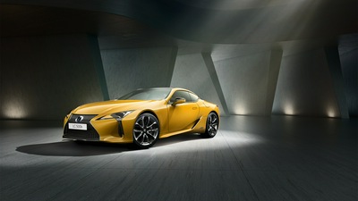 Lexus LC 500h Желтое издание 2018