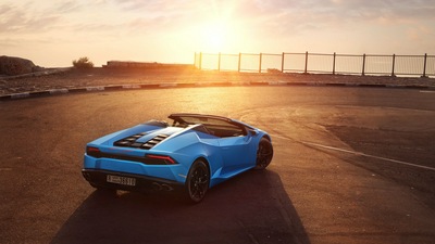 Lamborghini Huracan LP 610 4 Spyder 2018 сзади