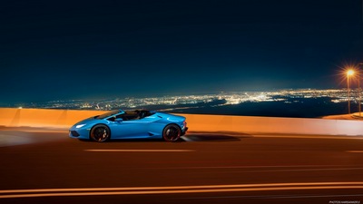 Lamborghini Huracan LP 610 4 Spyder 2018 Вид сбоку