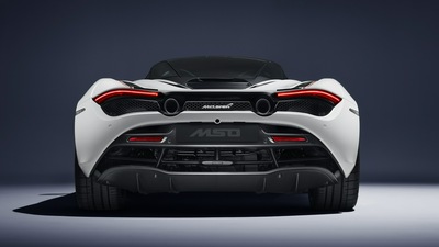 Тема трека McLaren MSO 720S 2018 Сзади