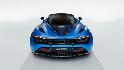 McLaren MSO 720S Тихоокеанская тема 2018 сзади