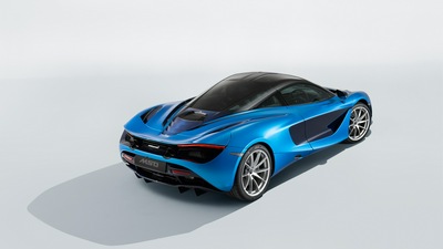 McLaren MSO 720S Pacific Theme 2018 Вид сзади